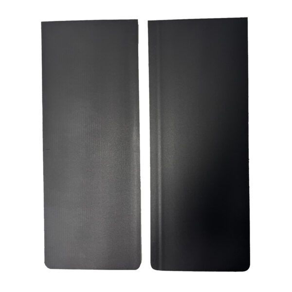 Universal Single Rear Wheel Flatbed Mud Flaps Non-Weighted Version 12"W x 30"H