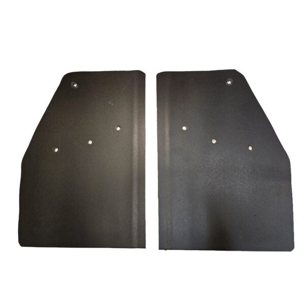 No Drill, Specific Design Rear Mud Flaps for the 2020+ GMC 2500/3500 Pickups Non-Weighted Version; 14"W x 20"H
