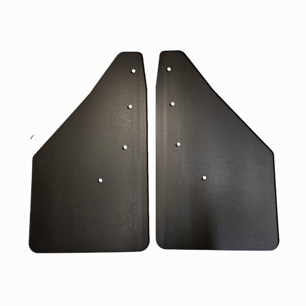 No Drill, Specific Design Rear Mud Flaps for the 2015-2020 Ford F150 Pickup with Stainless Steel Weights Pre-Installed; 12"W x 20.5"H