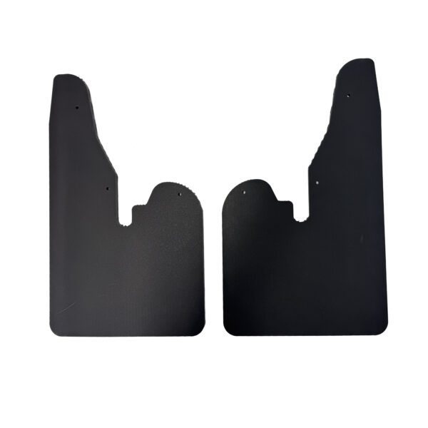 No Drill, Specific Design Front Mud Flaps for the 2010 to 2018 Dodge Ram 2500-3500 Pickups Non-Weighted Version 12"W x 20.5"H