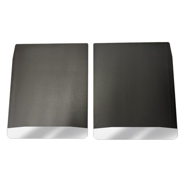 Universal 20" Rear Dually Mud Flaps with Stainless Steel Weight Pre-Installed; 20"W x 24"H