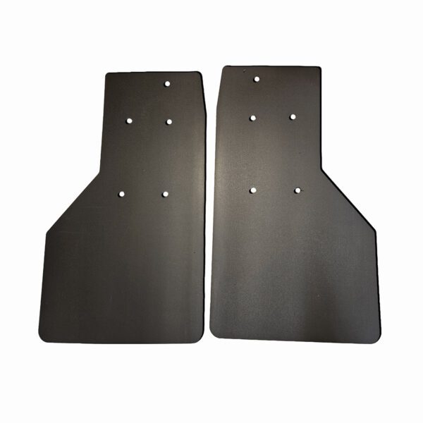 No Drill, Specific Design Rear Mud Flaps for the 17+ Super Duty F250 and F350 Pickups Non-Weighted Version; 14"W x 24"H