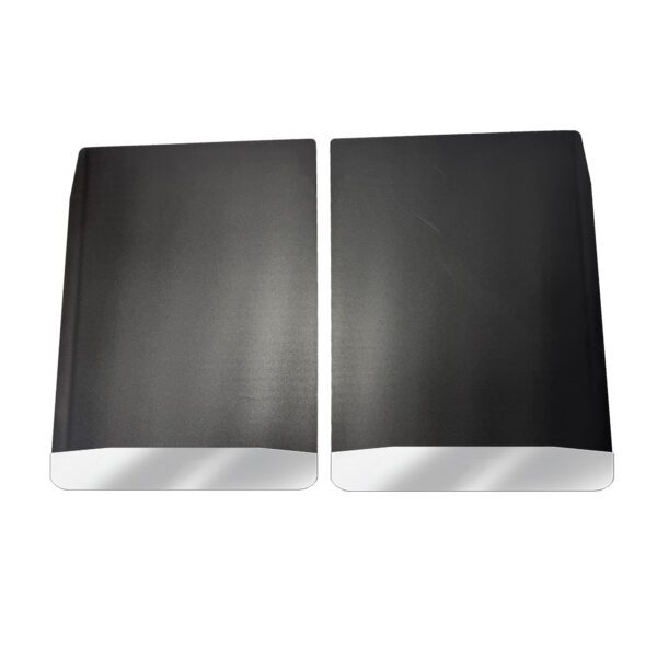 Universal 18" Rear Dually Mud Flaps with Stainless Steel Weight Pre-Installed; 18"W x 24"H
