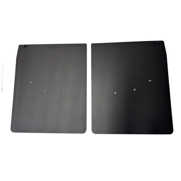 No Drill, Specific Design Rear Mud Flaps for the 20-25 GMC 3500 Dually Pickup Non-Weighted Version; 20"W x 24"H