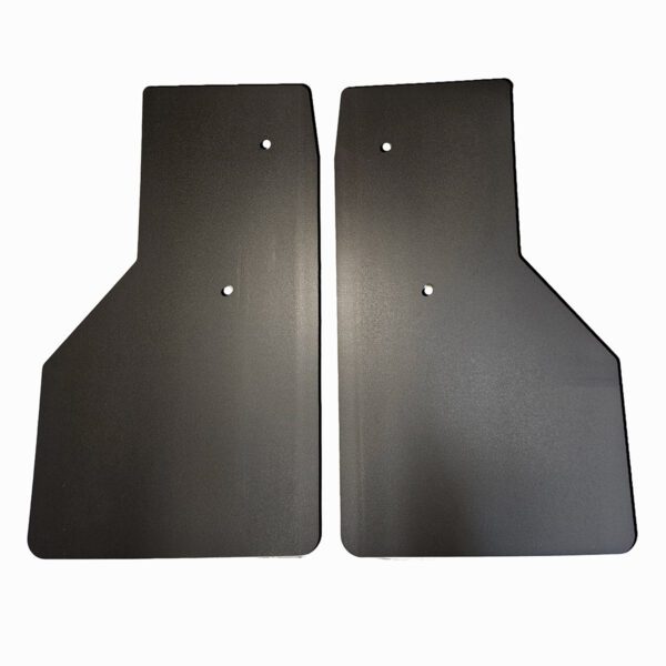No Drill, Specific Design Rear Mud Flaps for the 2010 to 2018 Dodge Ram 2500-3500 Pickups Non-Weighted Version; 14"W x 24"H