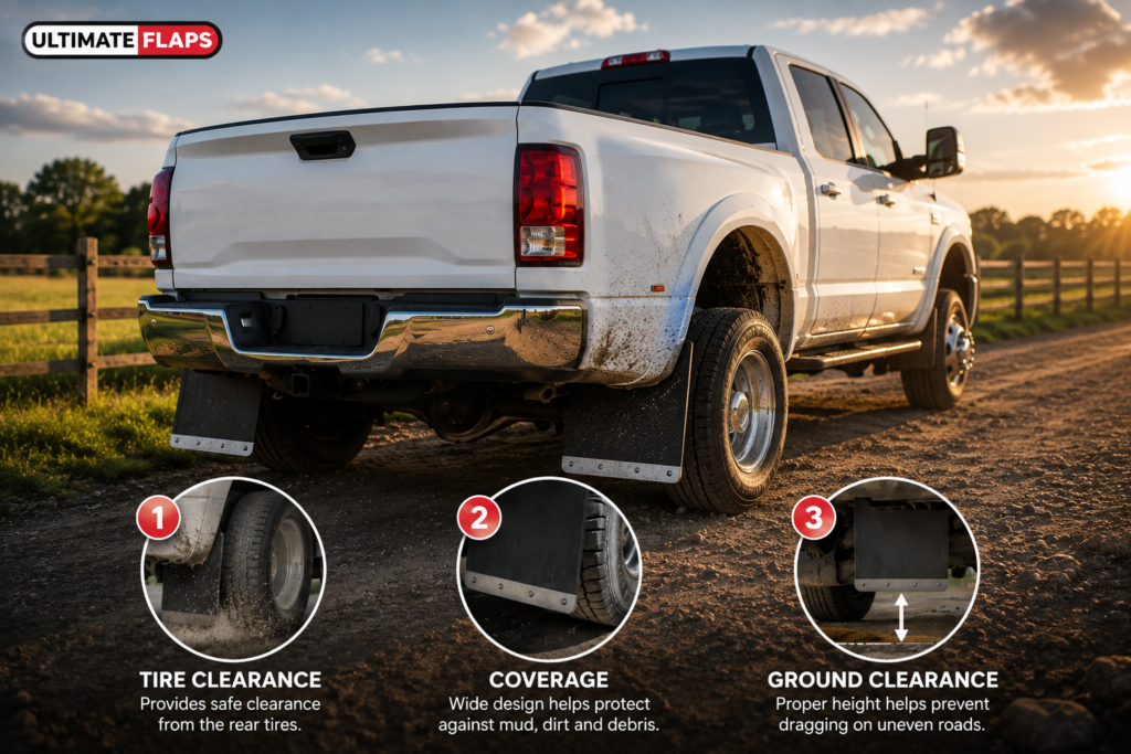 Dually Mud Flaps: Fitment, Coverage & What to Look For